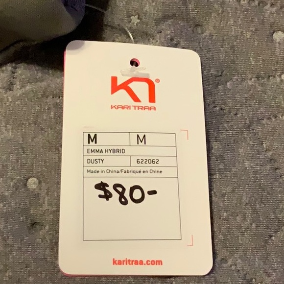 Kari Traa Emma Hybrid Midlayer Jkt - Dusty (Grey) - Medium - Picture 9 of 14